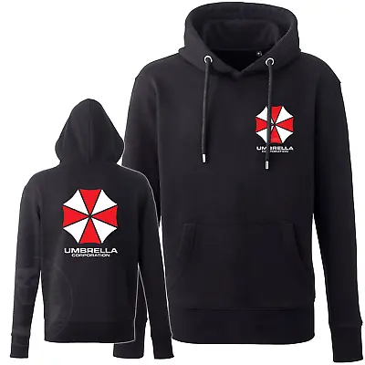 Buy Umbrella Corporation Mens Resident Evil Hoodie T Virus Corp The Hive Size: SMALL • 38.99£