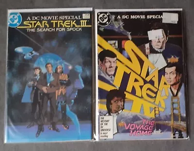 Buy DC Movie Special×2 Star Trek 3&4,(1984/86)Pre-owned,Used,Rare Hot 🔥 • 4.99£