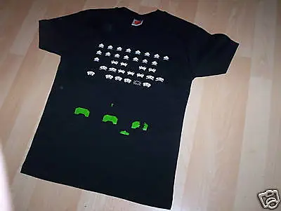 Buy INVADERS LADIES T-SHIRT All Sizes  ARCADE SPACE GAMES • 8.95£