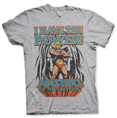 Buy He-Man Masters Of The Universe Grey Pose Official Tee T-Shirt Mens • 18.27£