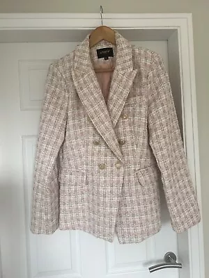 Buy Attentif Paris Pink Multi  Blazer/jacket 42 • 25.31£