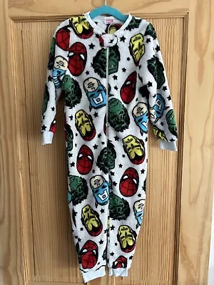 Buy Matalan Marvel All In One Pyjamas Size 4 Years • 5£
