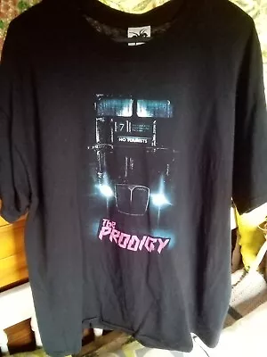 Buy The Prodigy No Tourists Band T Shirt Black Cotton Ally Pally Gig Ticket 2018 • 10£