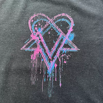 Buy VV Ville Valo HIM Official Tour T Shirt 2023  Black Mens Large Merch • 72.06£