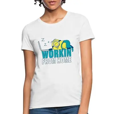 Buy Minions Merch Lazy Home Office Women's T-Shirt • 19.45£