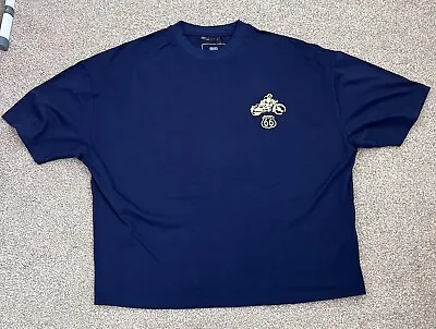 Buy Route 66 T-Shirt Medium Blue ASOS Cotton Mens  • 5.59£