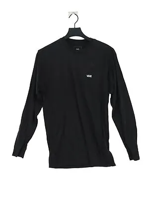 Buy Vans Men's T-Shirt M Black 100% Cotton Basic • 8£