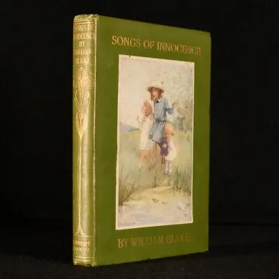 Buy C1912 Songs Of Innocence William Blake Illustrated Appleton • 84.50£