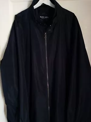 Buy Jacket Navy Mens 3XL Black Label Premium Style Waterproof Coat Lightweight • 19.99£