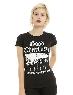Buy Good Charlotte Juniors Youth Authority Shirt New XS, S, L, XL, 2XL, 3XL • 7.89£
