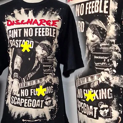 Buy Discharge 100% Official Unique  Punk T Shirt Xxxl Bad Clown Clothing • 16.99£