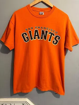 Buy San Francisco Giants 2008 Orange T-Shirt Size M • 14.99£