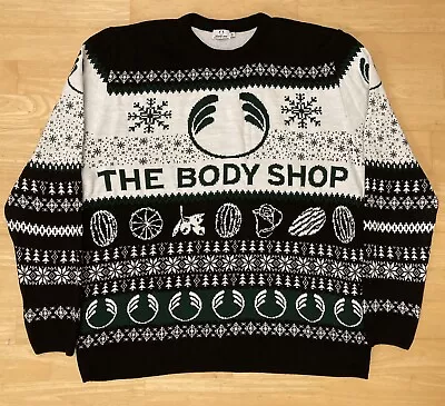 Buy 2XL 48  Inch Chest The Body Shop Ugly Christmas Jumper Xmas Sweater XXL • 29.99£