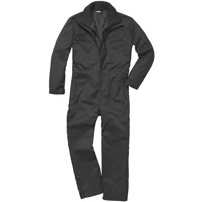 Buy Brandit Panzerkombi Overall Tactical Police Coverall Mens Security Suit Black • 100.95£