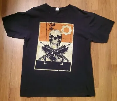 Buy OG Slick Dissizit Gears Of War 3 Skull & Lancers Hot Topic Exclusive T-Shirt L • 94.50£
