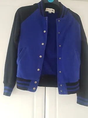 Buy Blue Varsity Jacket  • 4£