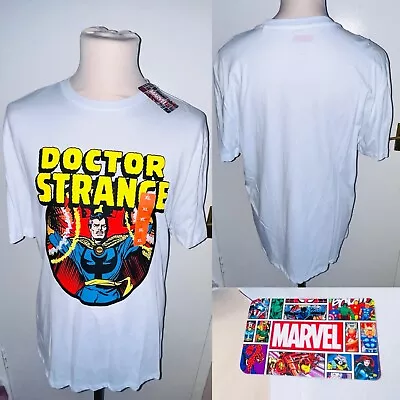 Buy Doctor Strange Marvel Tshirt XL White New White Extra Large Xtra • 10£