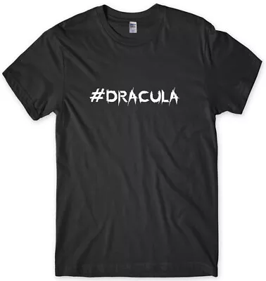 Buy #Dracula Halloween Mens Funny Unisex T-Shirt • 11.99£