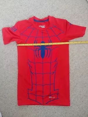 Buy Marvel Spiderman Sport Base Running T-shirt 11-12 Years • 2.99£