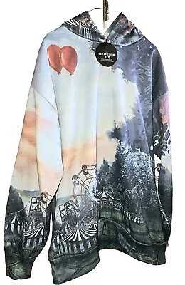 Buy Dolls Kill X Nightmare Circus Oversized Hoodie Pennywise It Women's Size L NWT • 57.89£