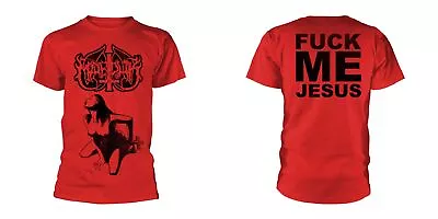 Buy Marduk - F**K Me Jesus (Red) (NEW MENS T-SHIRT ) • 18.02£