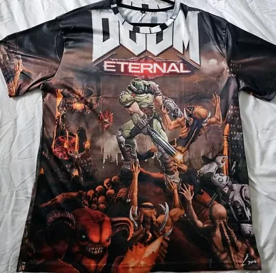 Buy Doom Eternal T Shirt One Off Custom John Romeo Xl Size Gaming Collectable  • 54.99£