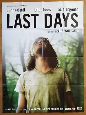 Buy LAST DAYS Gus Van Sant Original LARGE French Advance Movie Poster  • 37.59£