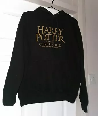 Buy HARRY POTTER And The Cursed Child Part One And Two Black Hoodie Size Medium • 3£