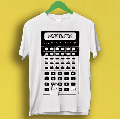 Buy Kraftwerk Pocket Calculator Synth Pop Electro Retro Cool Gift Tee T Shirt P1068 • 7.35£