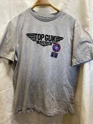 Buy Top Gun Maverick T Shirt Size XL 2022 Used Gray • 9.40£