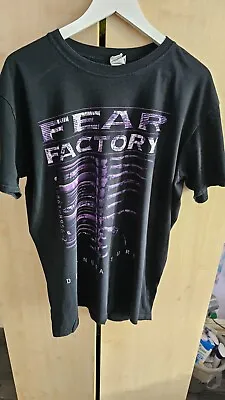 Buy Fear Factory Demanufacture T-shirt Black Size Xl Logo Back-print Mint! Condition • 17.85£