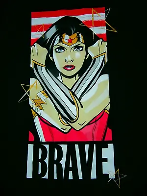 Buy Dc Wonder Woman  Brave By Zing T-shirt Top Size Sz S Ladies Az New Stock • 18.33£