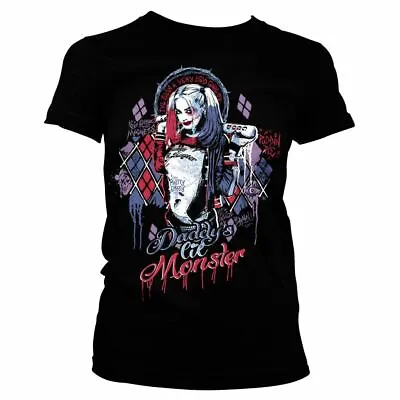 Buy Women's Daddy's Lil Monster Very Bad Girl T-Shirt • 10£
