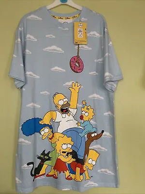 Buy The Simpsons Ladies Long T-shirt Size : S • 7.90£