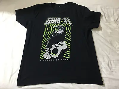 Buy Sum 41 Mens Black Cotton T Shirt Size XXL - 2XL • 12£