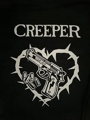 Buy Creeper Black T-shirt Size Large • 19.99£