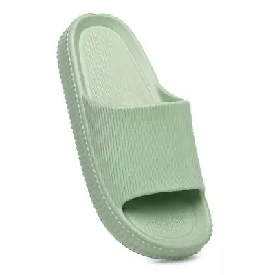 Buy A2Z Womens Pillow Thick Sole Foam Sliders Soft Slide Sandals Open Toe Slippers • 7.99£