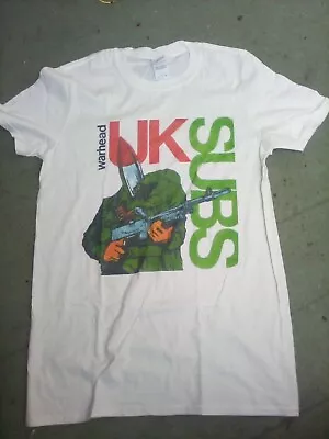 Buy UK Subs - Warhead - White T Shirt - Punk Rock   Small New Official • 9.99£