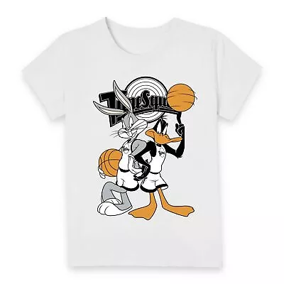 Buy Official Space Jam Bugs And Daffy Time Squad Women's T-Shirt • 17.99£