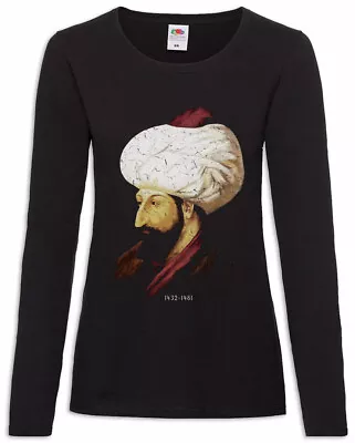 Buy Mehmed II Fatih Women Long Sleeve T-Shirt The Conqueror Ottoman Sultan II. Turks • 27.59£
