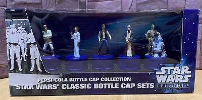 Buy 2002 PEPSI COLA STAR WARS Classic Bottle Cap Set Boxed No.1 C-3PO R2-D2 NEW JPN • 34.13£
