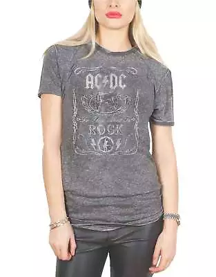 Buy AC/DC For Those About To Rock Burnout T Shirt • 14.93£