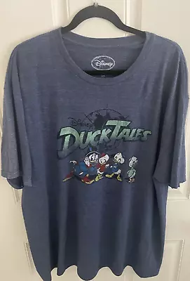 Buy Disney Duck Tales 2X Blue T Shirt • 9.47£