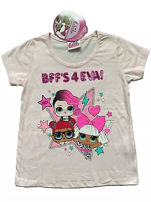 Buy New Girls Lol Surprise T-shirt/top.4-5,5-6,6-7 Or 7-8years. • 5.95£