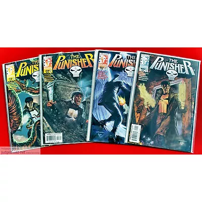 Buy The Punisher # 1 2 3 4 Marvel Knights 4 Comic Book Issue Set 1998  (Lot 2107 • 22.49£
