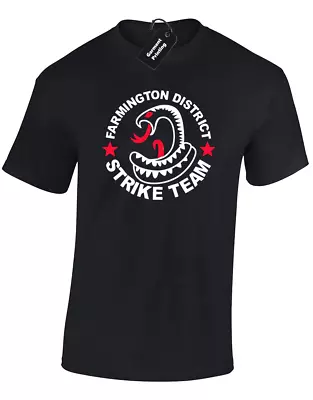 Buy Farmington District Mens T Shirt Strike Team Police The Shield Cool Design • 7.99£