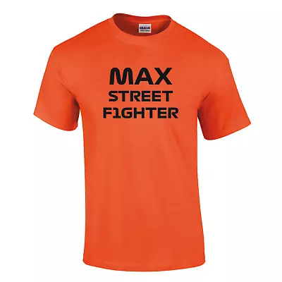 Buy Max Verstappen Street Fighter Racing Name & Number T Shirts Formula 1 • 15.95£
