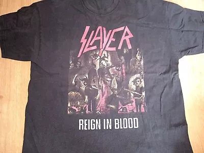 Buy Slayer Reign In Blood Shirt XL/XXL • 12£
