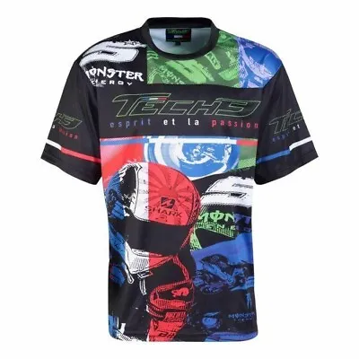 Buy Official Yamaha Team T Shirt 2018 Tech 3 MotoGP Racing All Over Print • 9.95£