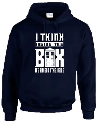 Buy Inside The Box Hoodie - Inspired By Police Box Dr Who • 27.99£